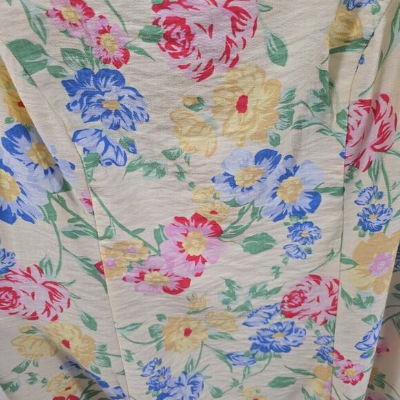 A NEW DAY Womens Mini Woven Tank Summer Dress Floral Print Beach Size 20 - Picture 5 of 10